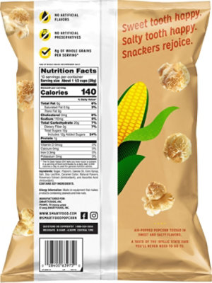 Smartfood Popcorn Kettle Corn Sweet & Salty - 10 Oz - Image 6