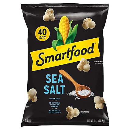 Smart50 Popcorn Sea Salted - 5 Oz - Image 1