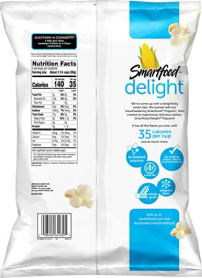 Smartfood delight Popcorn Sea Salt Party Size - 6 Oz - Image 6