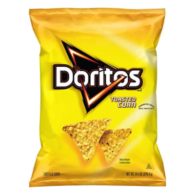 Doritos Tortilla Chips Toasted Corn - 9.75 Oz