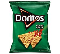 Doritos Tortilla Chips Salsa Verde - 9.75 Oz
