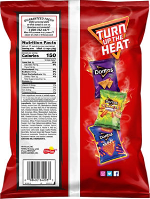 Doritos Tortilla Chips Nacho Cheese - 9.75 Oz - Image 6