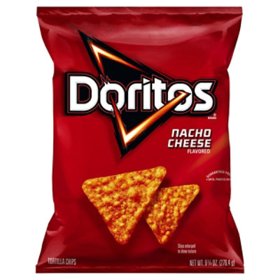 Doritos Tortilla Chips Nacho Cheese - 9.75 Oz - Image 2