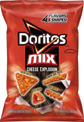 Doritos Tortilla Snacks Mix Cheese Explosion - 9.25 Oz - Image 2