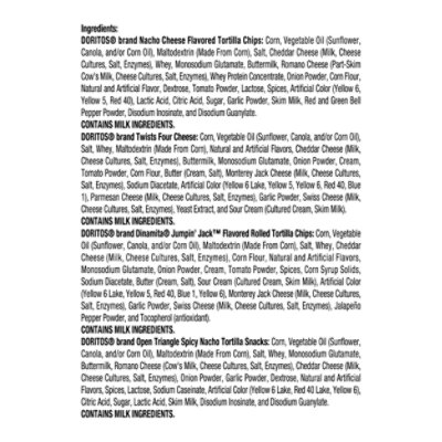 Doritos Tortilla Snacks Mix Cheese Explosion - 9.25 Oz - Image 5