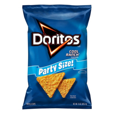 Doritos Tortilla Chips Cool Ranch Party Size - 15 Oz - Image 1