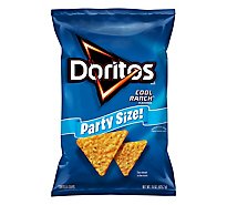 Doritos Tortilla Chips Cool Ranch Party Size - 15 Oz