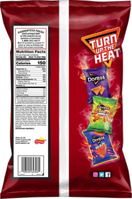 Doritos Tortilla Chips Nacho Cheese Party Size - 15 Oz - Image 6