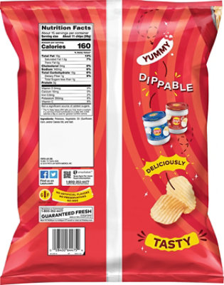 Lays Potato Chips Wavy Original Party Size! - 15.25 Oz - Image 6