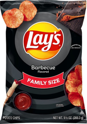 Lays Potato Chips Barbecue - 9.5 Oz - Image 2