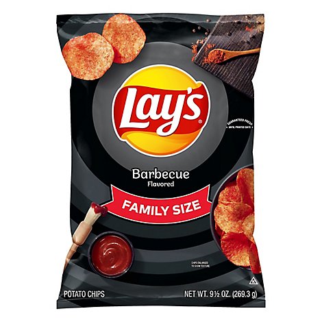 Lays Potato Chips Barbecue - 9.5 Oz
