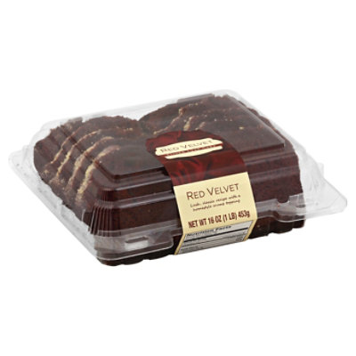 Cake Loaf Slice Red Velvet - Each - Image 1