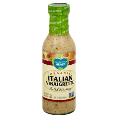 Follow Your Heart Dressing Italian Vinaigrette Organic - 12 Oz