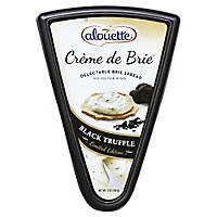 Alouette Cheese Creme De Brie Black Truffle - 5 Oz - Image 1