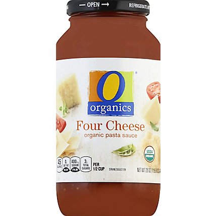 O Organics Organic Pasta Sauce Four Cheese - 25 Oz - Image 2