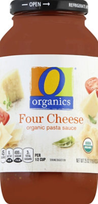 O Organics Organic Pasta Sauce Four Cheese - 25 Oz - Image 2