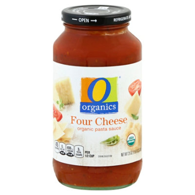 O Organics Organic Pasta Sauce Four Cheese - 25 Oz - Image 1