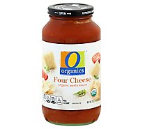 O Organics Organic Pasta Sauce Four Cheese - 25 Oz