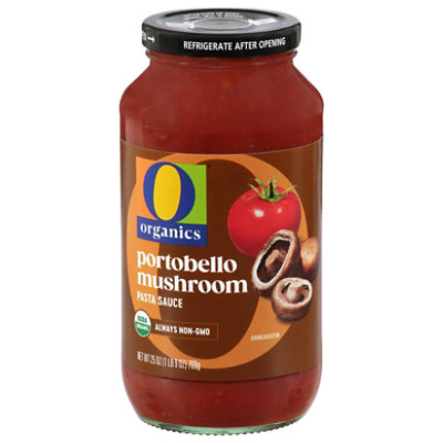 O Organics Organic Pasta Sauce Portobello Mushroom - 25 Oz