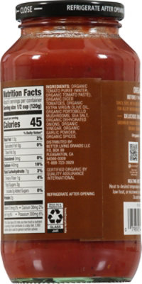 O Organics Organic Pasta Sauce Portobello Mushroom - 25 Oz - Image 5