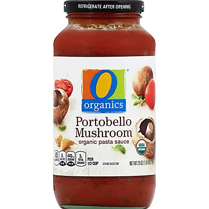 O Organics Organic Pasta Sauce Portobello Mushroom - 25 Oz - Image 2