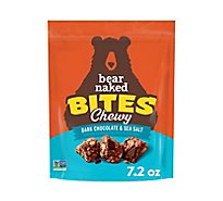 Bear Naked Granola Bites Snacks Vegetarian and Gluten Free Dark Chocolate and Sea Salt - 7.2 Oz