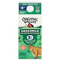Organic Valley Grassmilk Organic Milk Reduced Fat 2% Milkfat Half Gallon - 1.89 Liter - Image 2