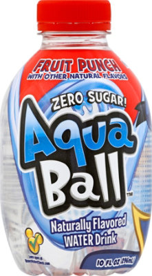 Aqua Ball Fruit Punch Water Drink - 10 Fl. Oz. - Image 2