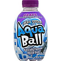 Aqua Ball Grape Flavored Water - 10 Fl. Oz. - Image 2
