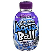 Aqua Ball Grape Flavored Water - 10 Fl. Oz. - Image 1