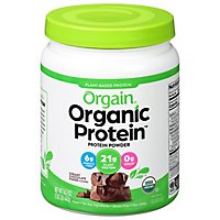 Orgain Organic Protein Plant Based Powder Creamy Chocolate Fudge - 1.02 Lb - Image 3