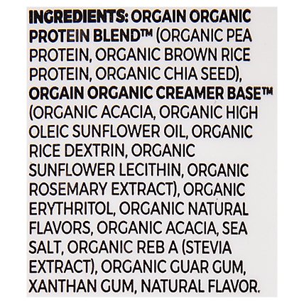 Orgain Organic Protein Plant Based Powder Vanilla Bean - 1.02 Lb - Image 5