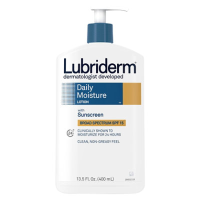 Lubriderm Daily Moistr Spf15 - 13.5 Oz - jewelosco
