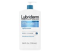 Lubiderm Lotion Daily Moisture Normal To Dry Skin Fragrance Free - 24 Fl. Oz.
