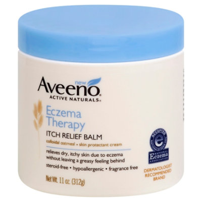 Aveeno Active Naturals Balm Eczema Therapy Itch Relief - 11 Oz - Image 1