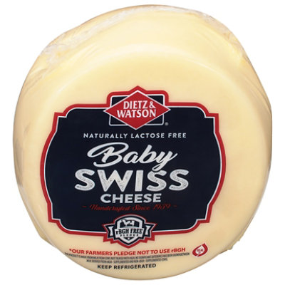 Dietz & Watson Baby Swiss Cheese - Image 2