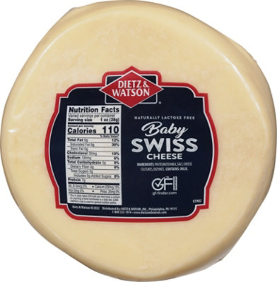 Dietz & Watson Baby Swiss Cheese - Image 5
