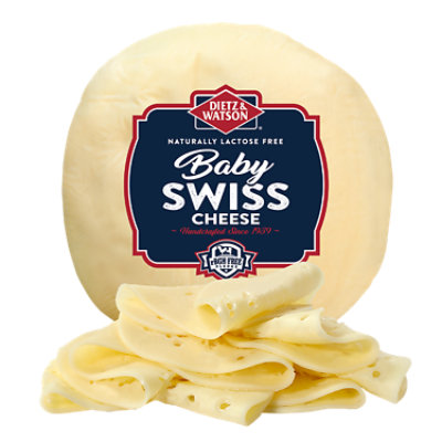 Dietz & Watson Baby Swiss Cheese - Image 1