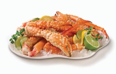 Seafood Service Counter Crab King Leg & Claw Previously Frozen 9 to 12 Count - 0.75 Lb