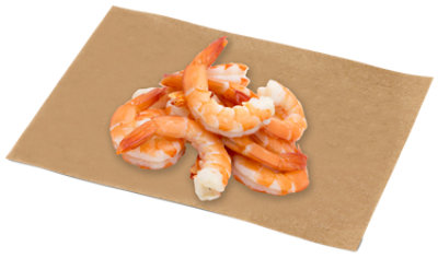 Shrimp Cooked 51-60 Count Medium Previously Frozen Service Case - 1 Lb