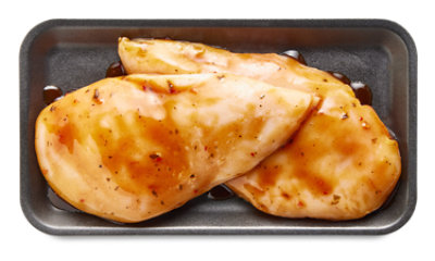 Chicken Breast Boneless Skinless Marinated Yakiniku Sauce Service Case - 2 Lb - Image 1