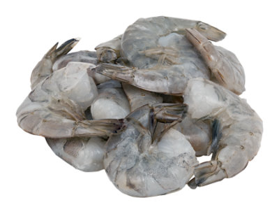 Seafood Service Counter Shrimp Raw Fresh Water 4-6 Ct Easy Peel Each