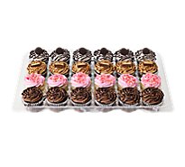 Bakery Cupcake Assorted Variety 24 Count - Each (Please allow 24 hours for delivery or pickup)