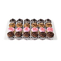 Bakery Cupcake Assorted Variety 24 Count - Each (Please allow 24 hours for delivery or pickup) - Image 1