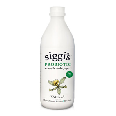 siggi's Probiotic Nonfat Vanilla Drinkable Yogurt - 32 Fl. Oz.