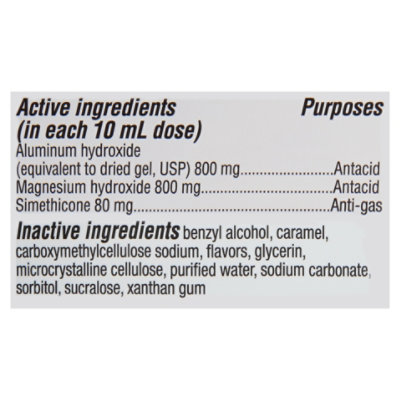 Mylanta Liquid Antacid + Anti-Gas Maximum Strength Vanilla Caramel - 12 Fl. Oz. - Image 4