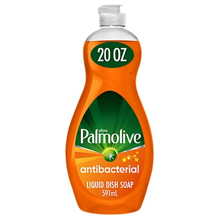 Palmolive Ultra Dishwashing Liquid Dish Soap Antibacterial Orange - 20 Fl. Oz. - Image 1
