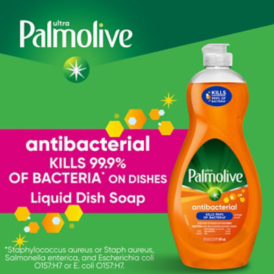 Palmolive Ultra Dishwashing Liquid Dish Soap Antibacterial Orange - 20 Fl. Oz. - Image 2