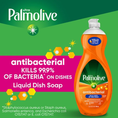 Palmolive Ultra Dishwashing Liquid Dish Soap Antibacterial Orange - 32.5 Fl. Oz. - Image 2