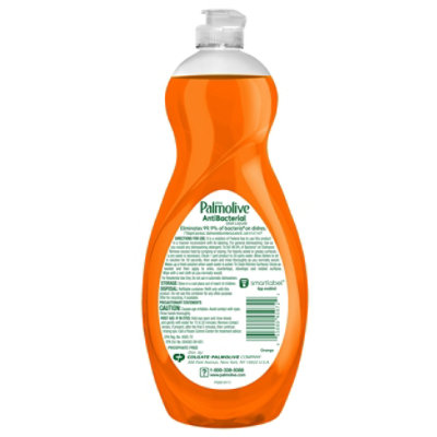 Palmolive Ultra Dishwashing Liquid Dish Soap Antibacterial Orange - 32.5 Fl. Oz. - Image 5